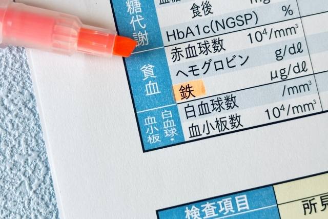 貧血のイメージ