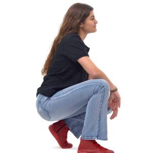 【足首が硬くてしゃがむとかかとが浮くなら試して】足首の可動域を広げるのに役立つイメージ術