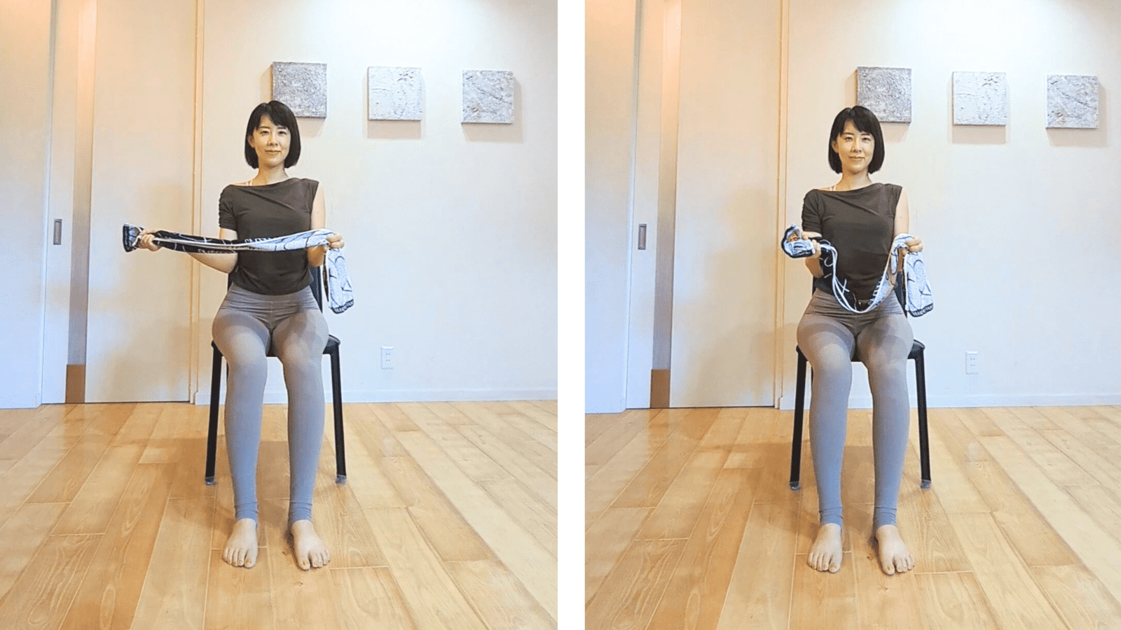 巻き肩改善外旋ワーク