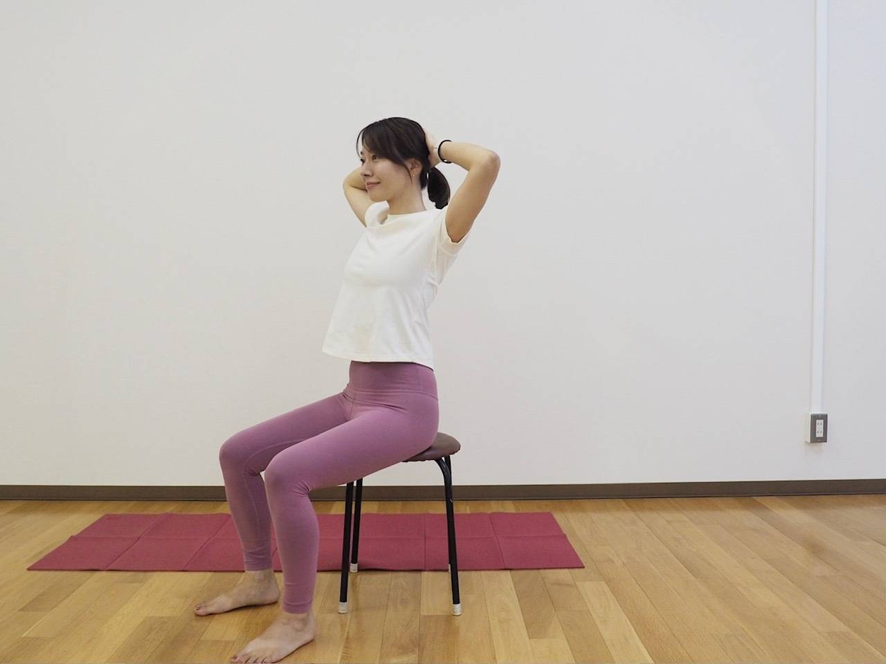 くびれエクササイズ①