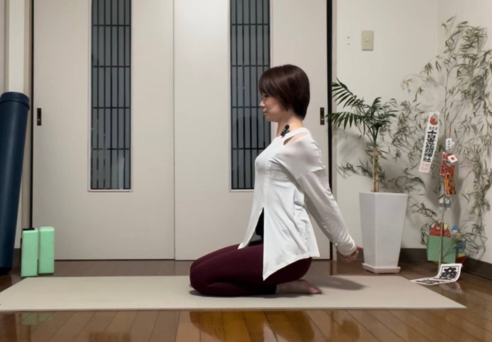 呼吸を深めるストレッチ