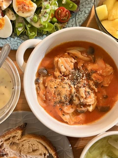 きのこ　スープ