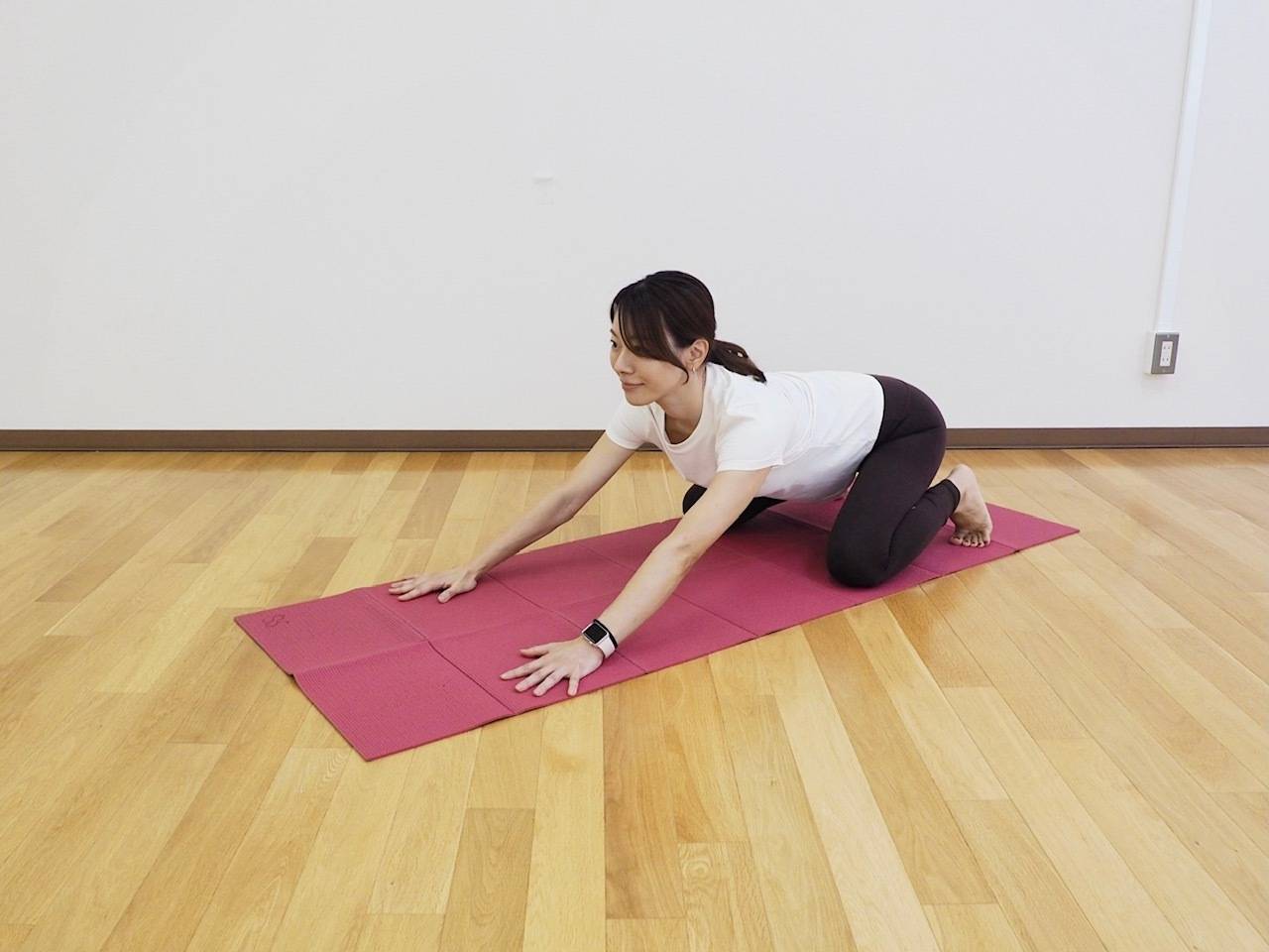 寝る前ストレッチ②