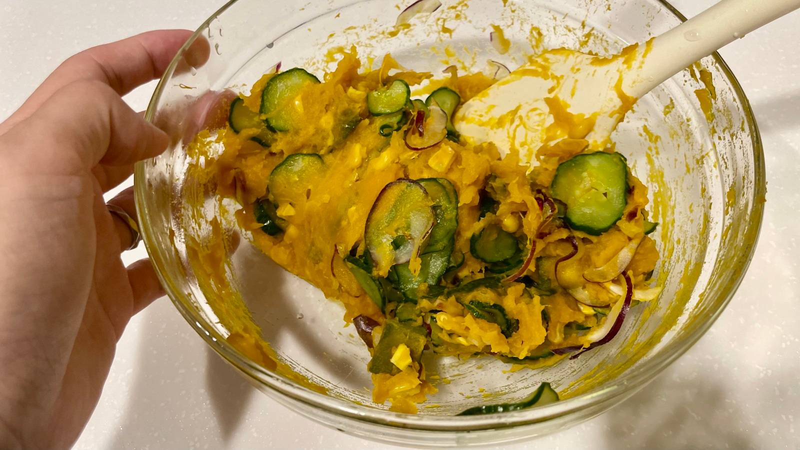 かぼちゃサラダ