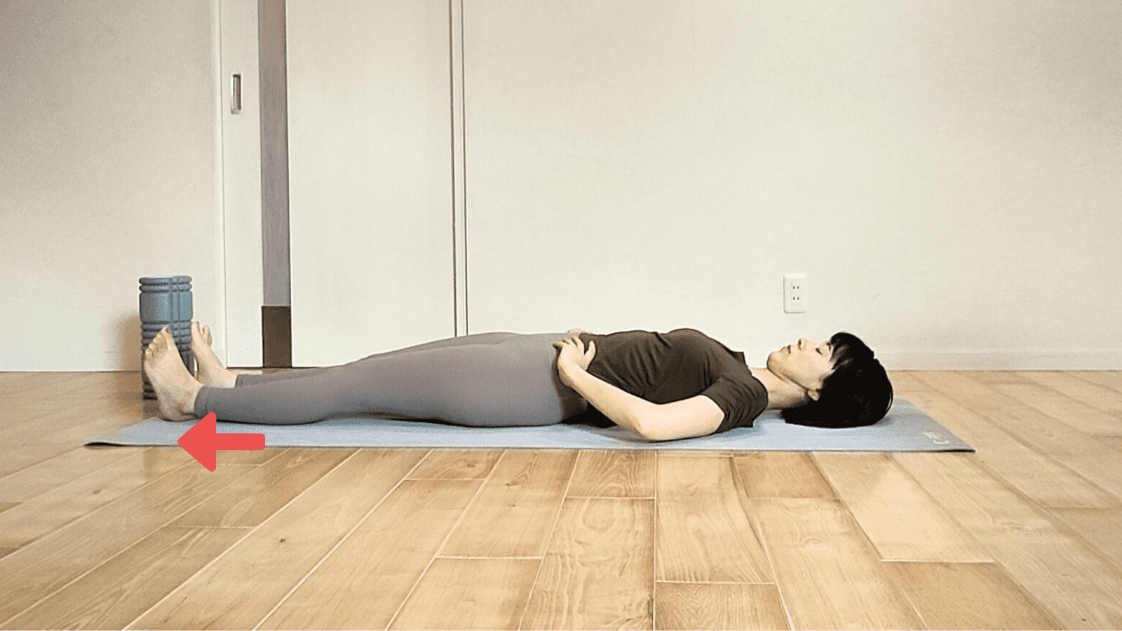 仙骨ストレッチ