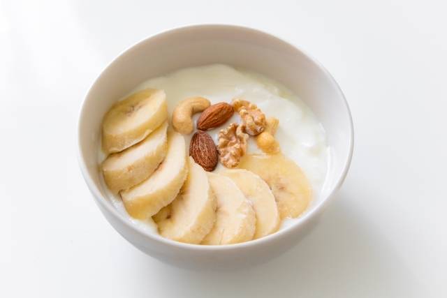バナナヨーグルト