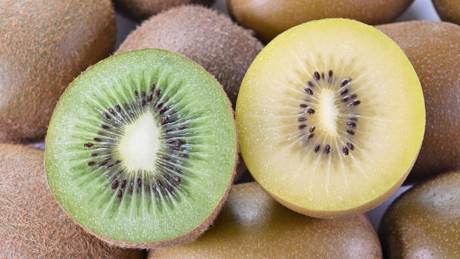 2種類のキウイ