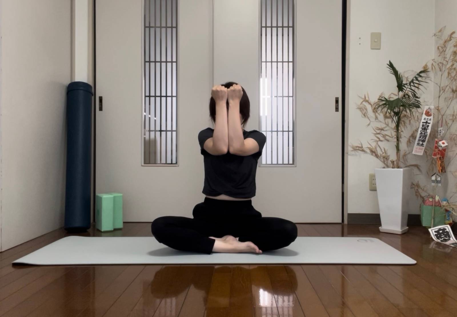 胸筋ストレッチ