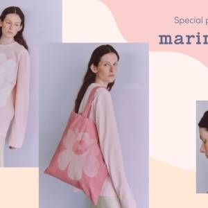 日本ではemmiだけで手に入る！Marimekkoの限定ピンクアイテムが登場