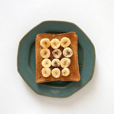 はちみつバナナトーストのイメージ