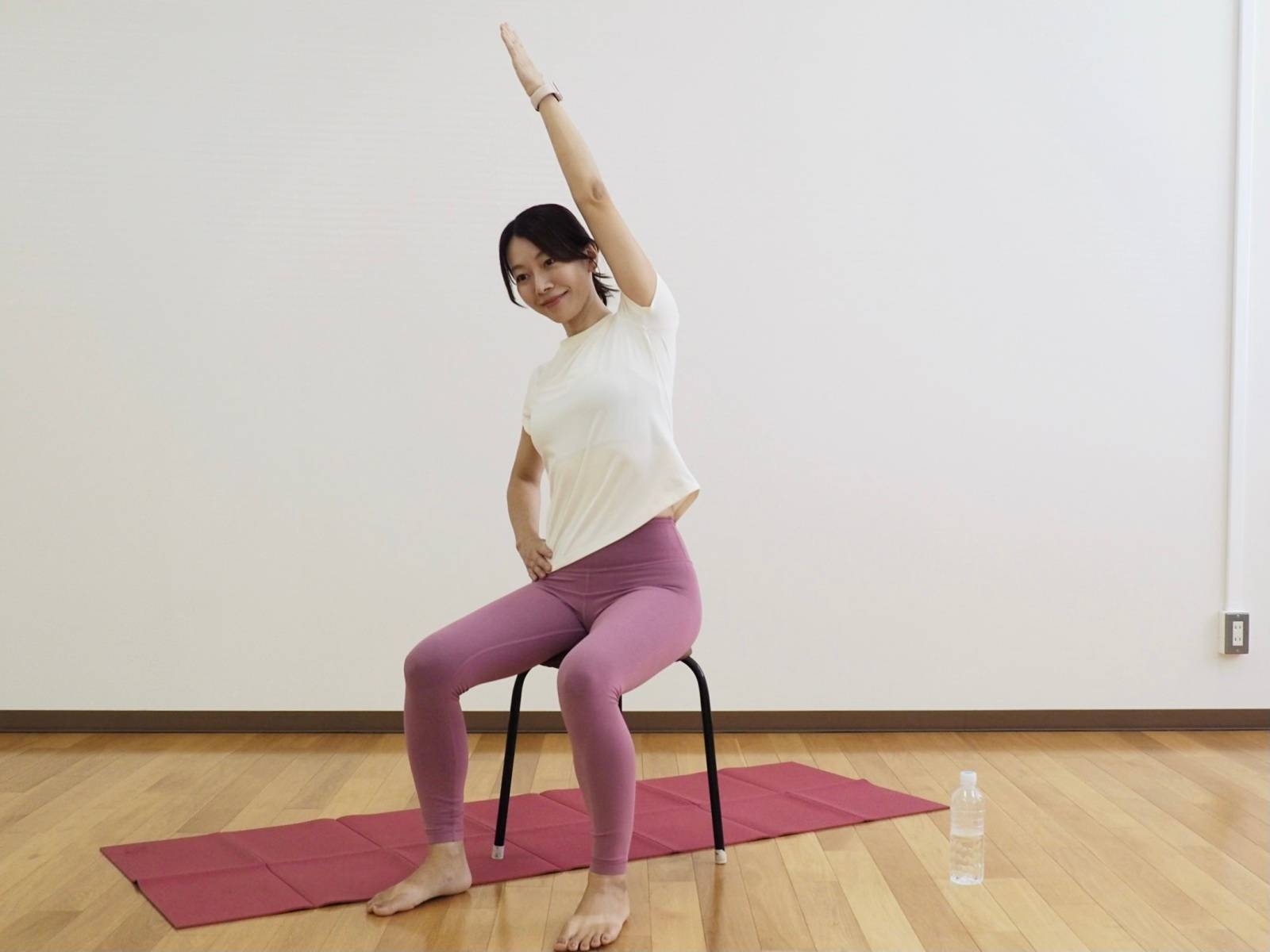 脇腹のストレッチ③