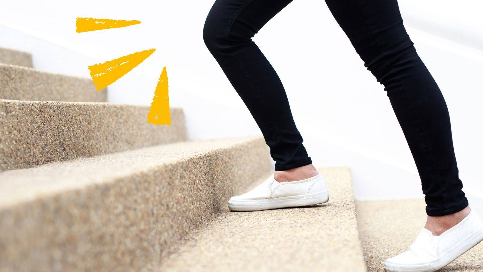 【階段を上るのがしんどい…】ポイントは膝の位置！頑張らずに脚を動かすのに効果的な思考術
