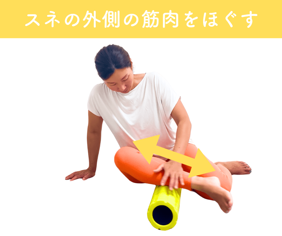 腓骨筋の筋膜リリース