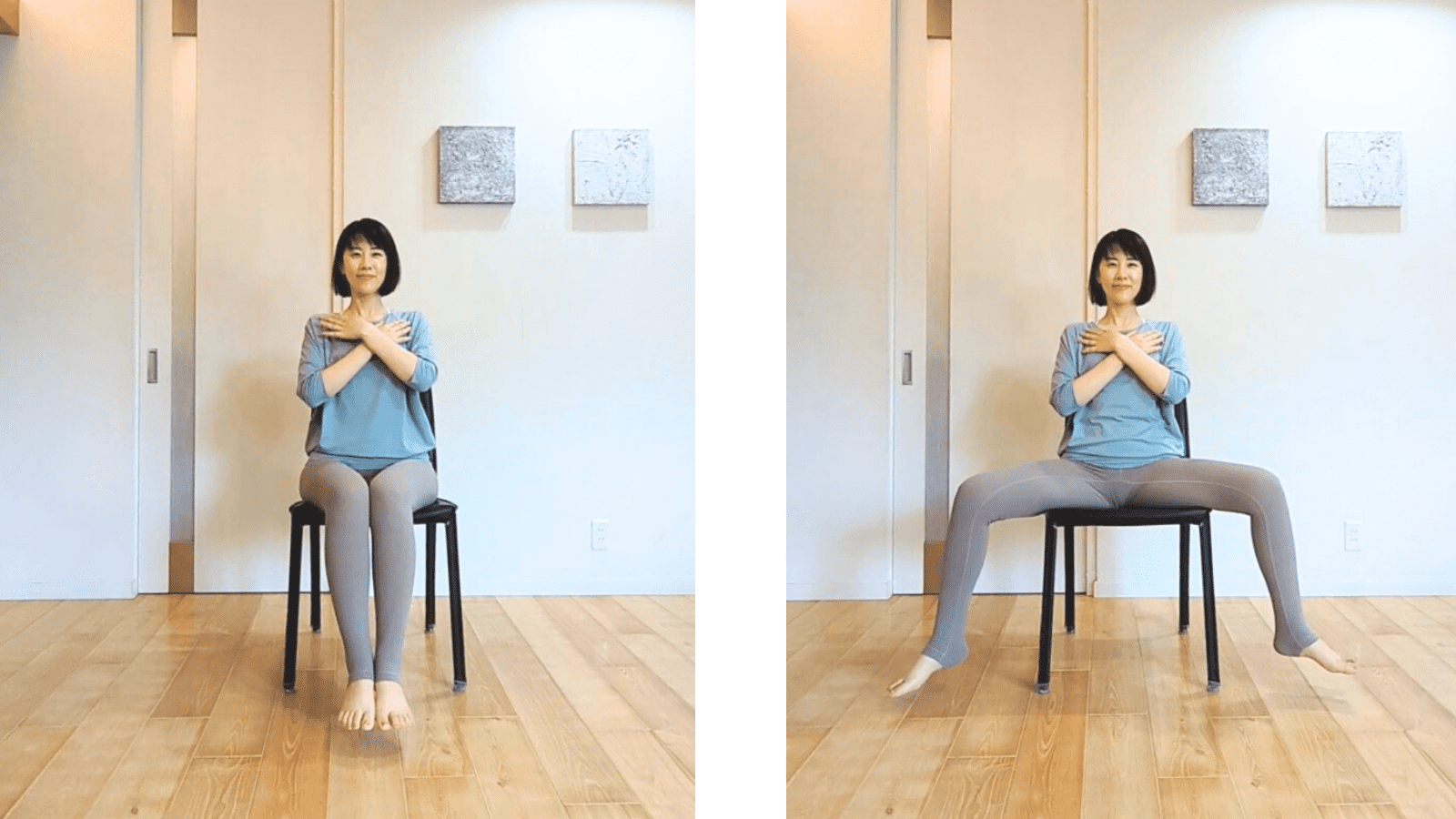 椅子で膝パカエクサ