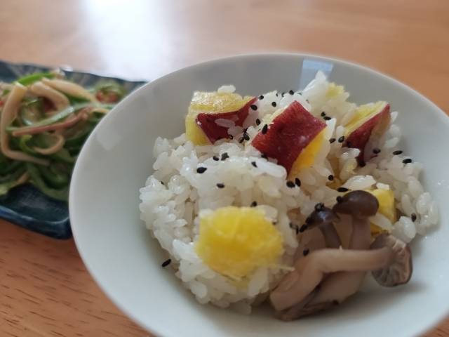 さつまいもごはん