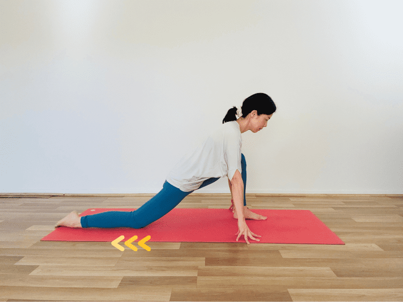 そけい部ストレッチ