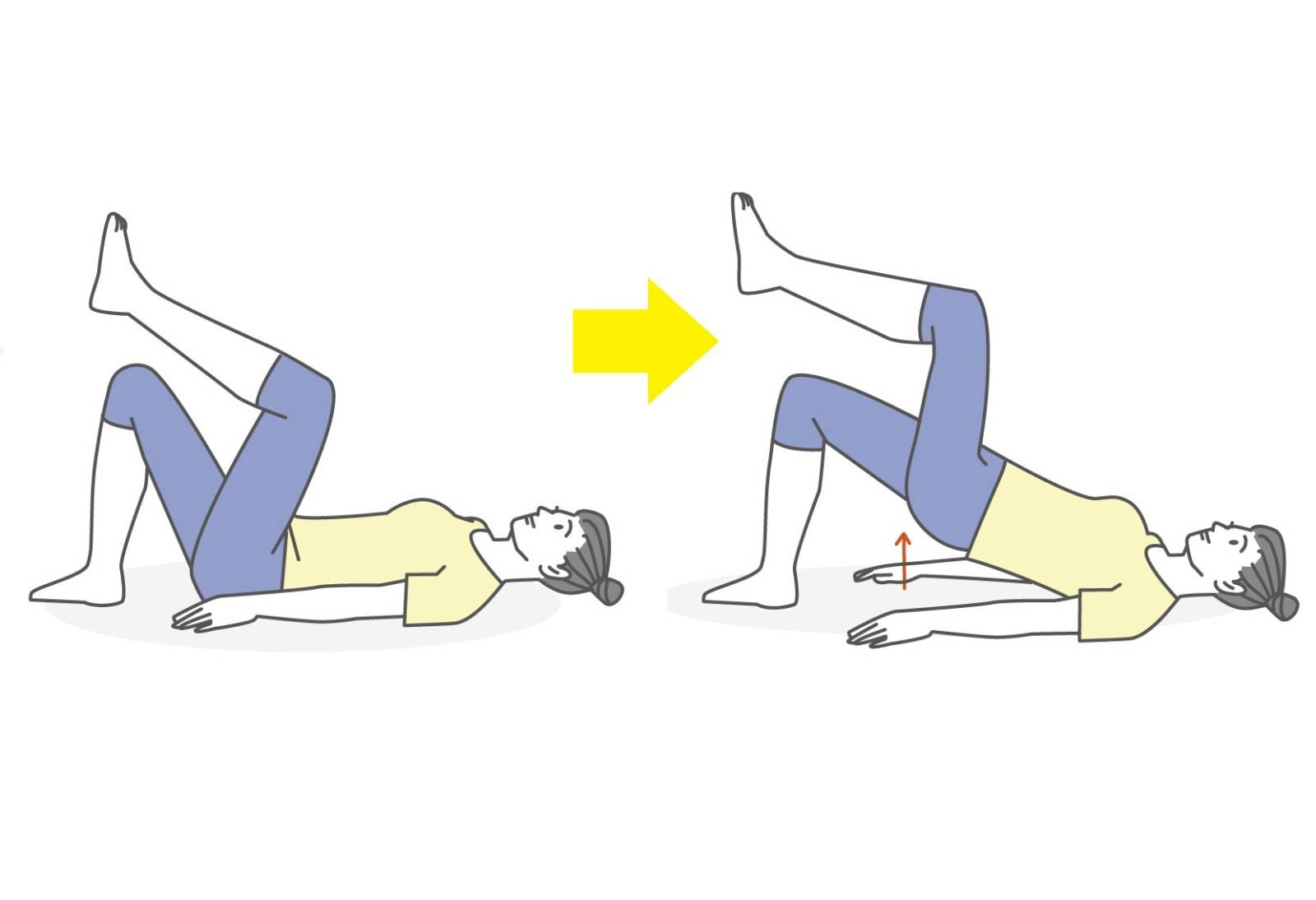 片脚ヒップリフト