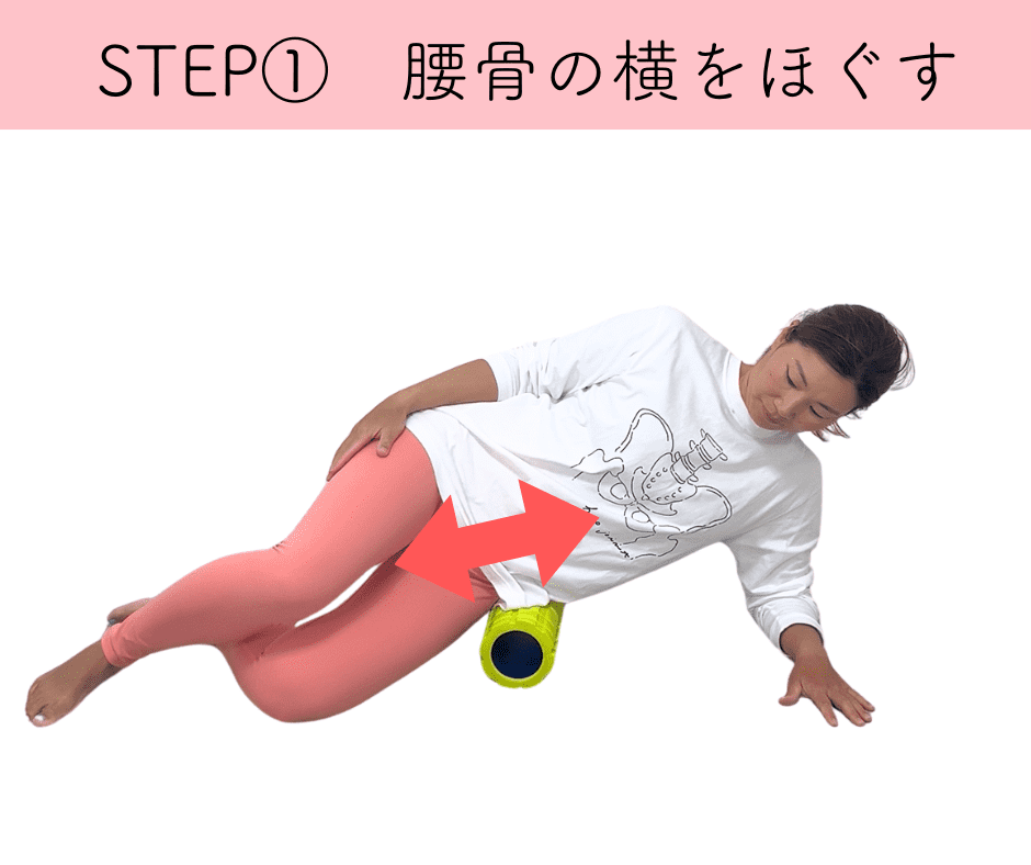 腰骨の横筋膜リリース