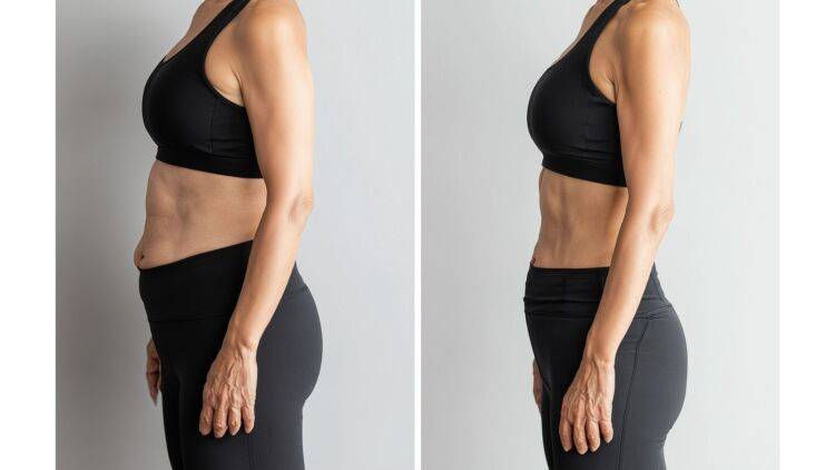 40代以降限定【たったこれだけで腹筋運動！】ぽっこり下腹が消える!?お手軽「寝たままピラティス」