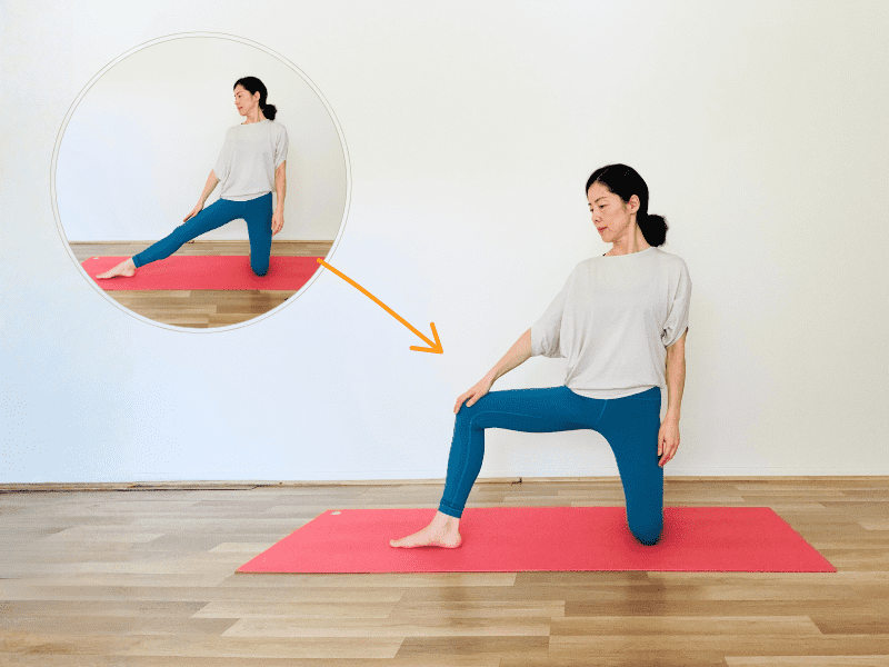 門のポーズバリエーション