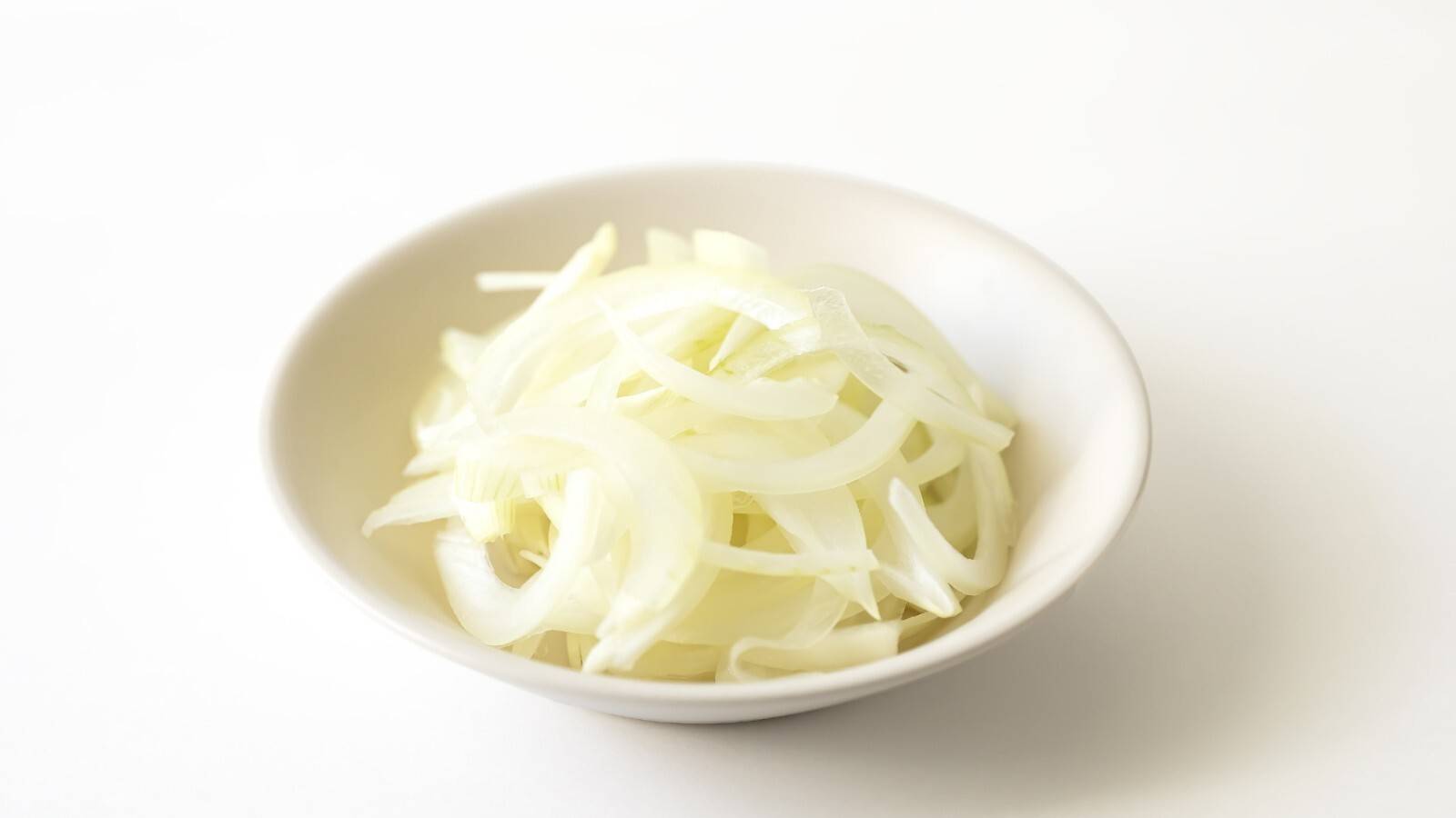 スライスされた玉ねぎ