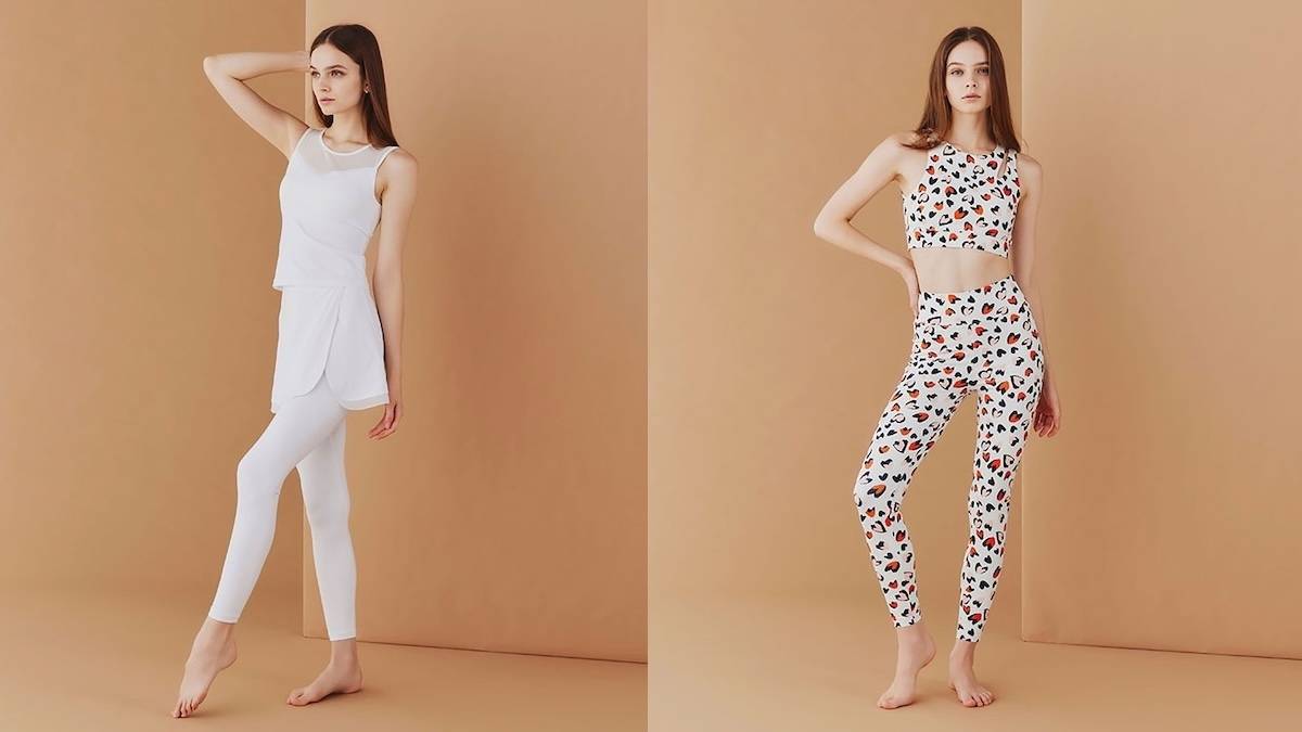 ＜LITHEE＞ハート柄やチュールで可愛さ満点♡大人もときめくヨガウェア