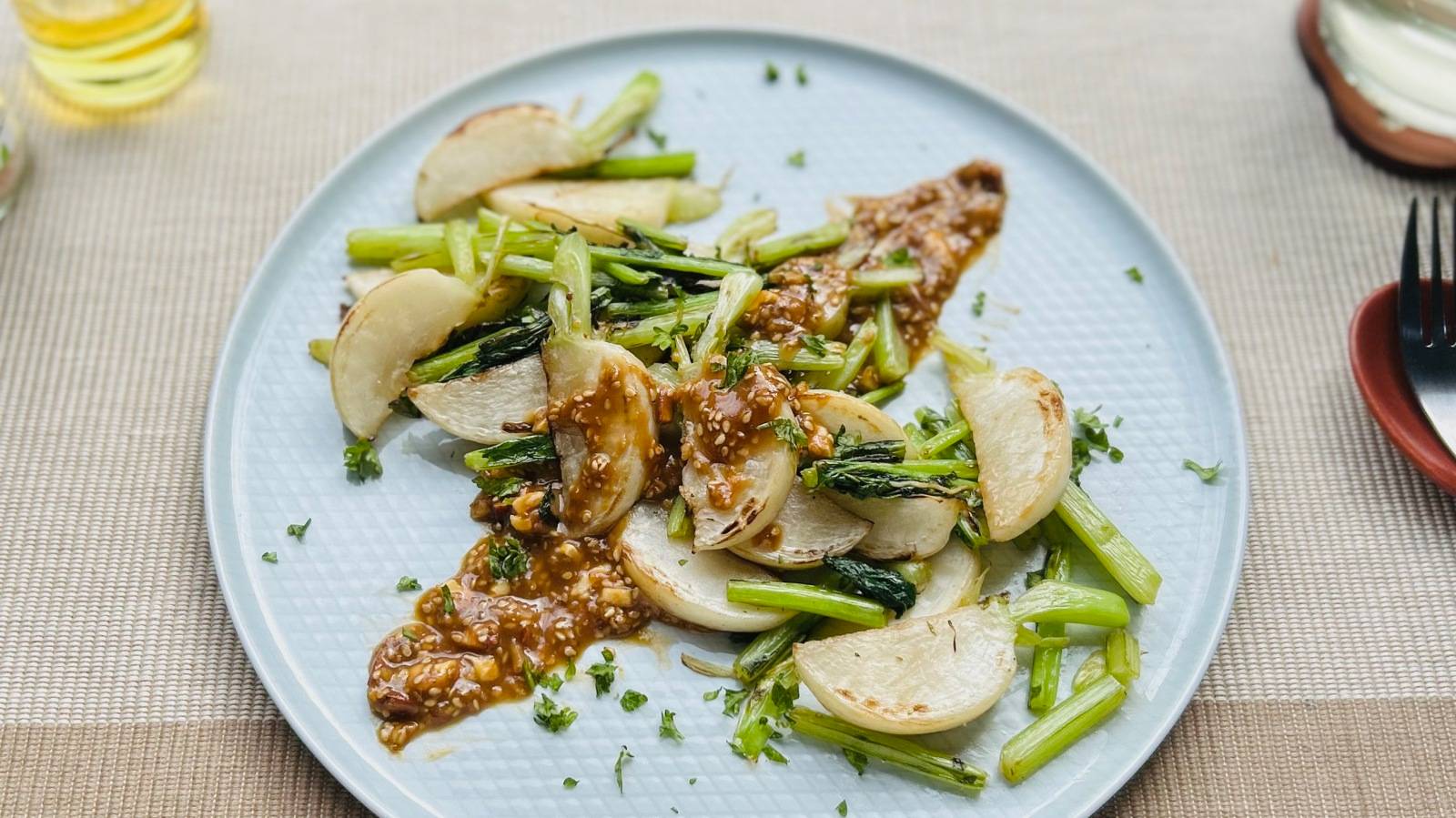 カブのみそソース