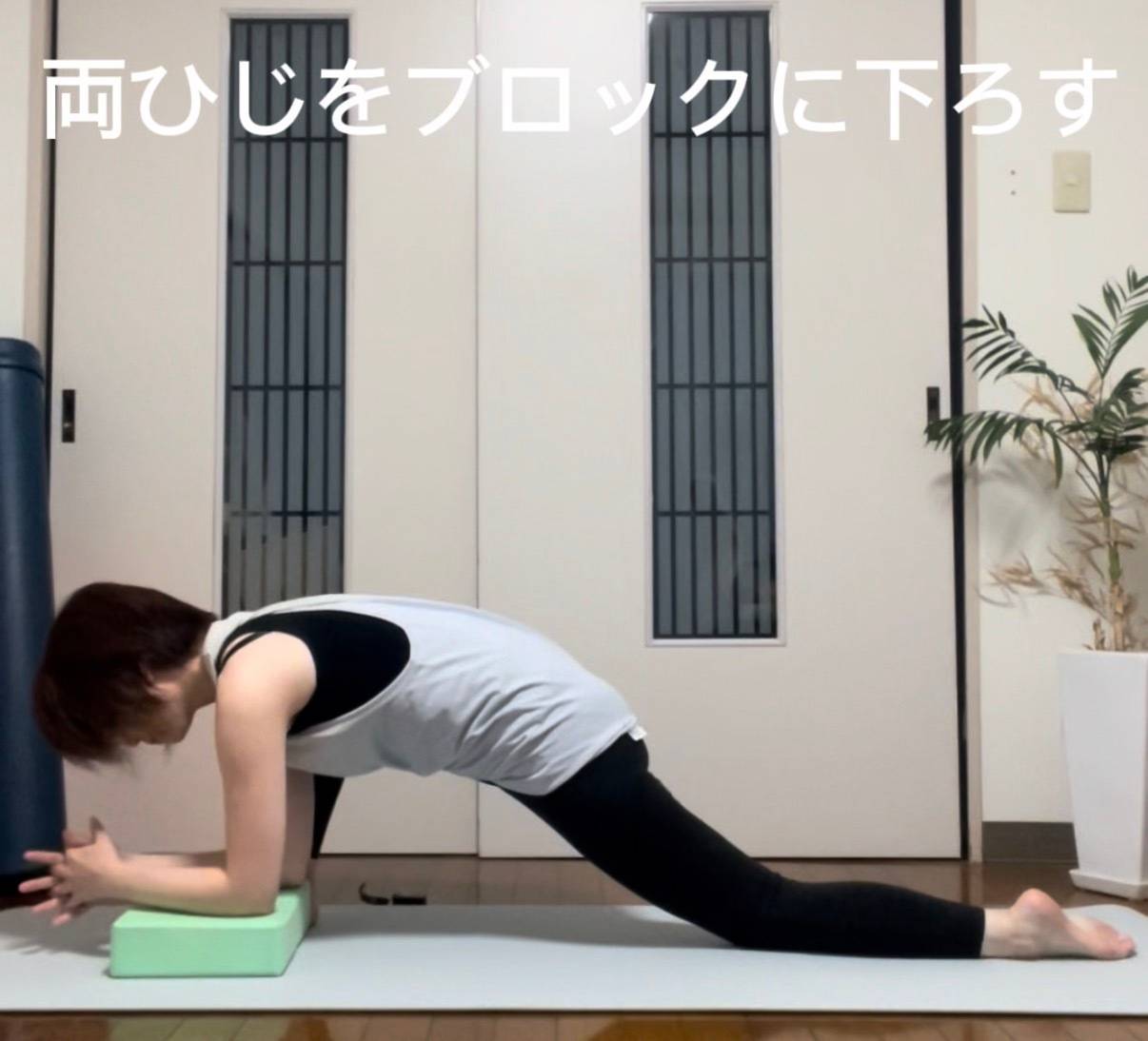 トカゲのポーズ