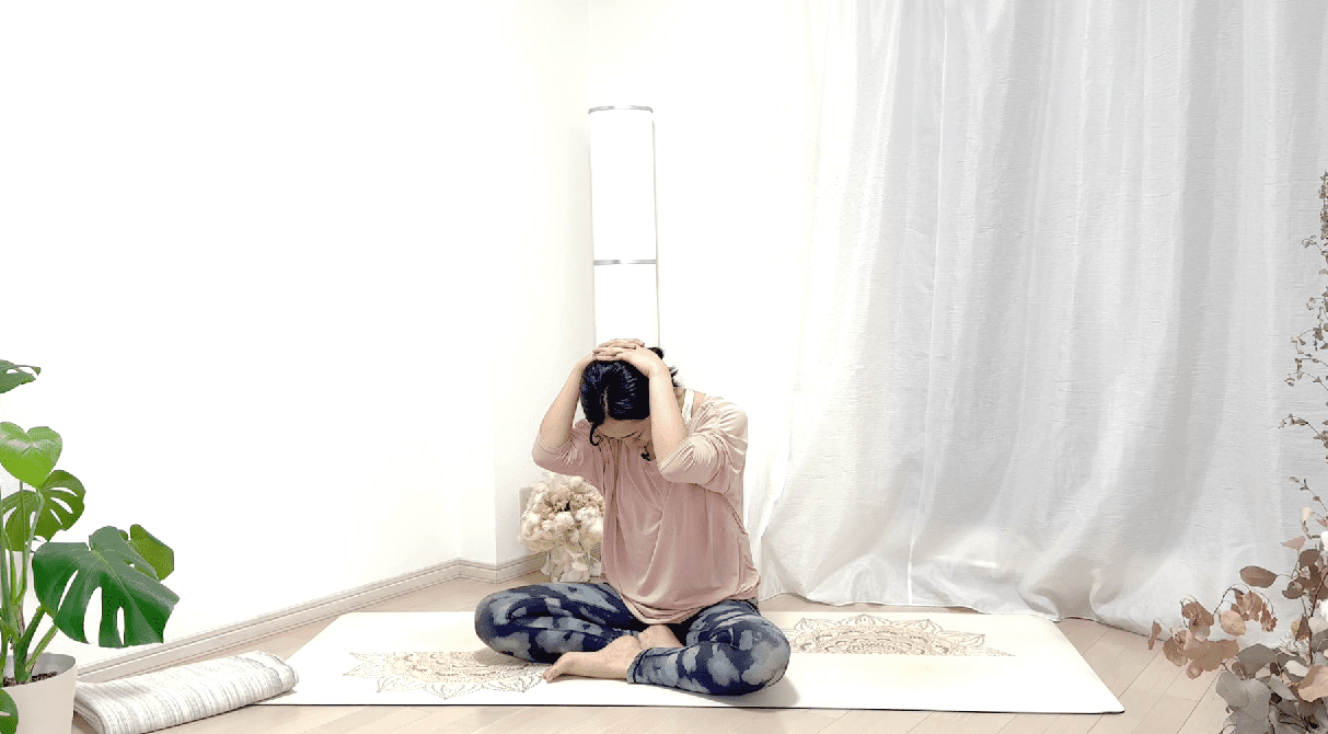 僧帽筋ストレッチ