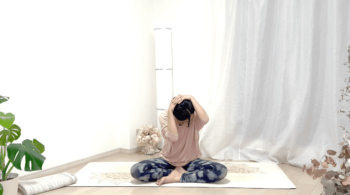 僧帽筋ストレッチ