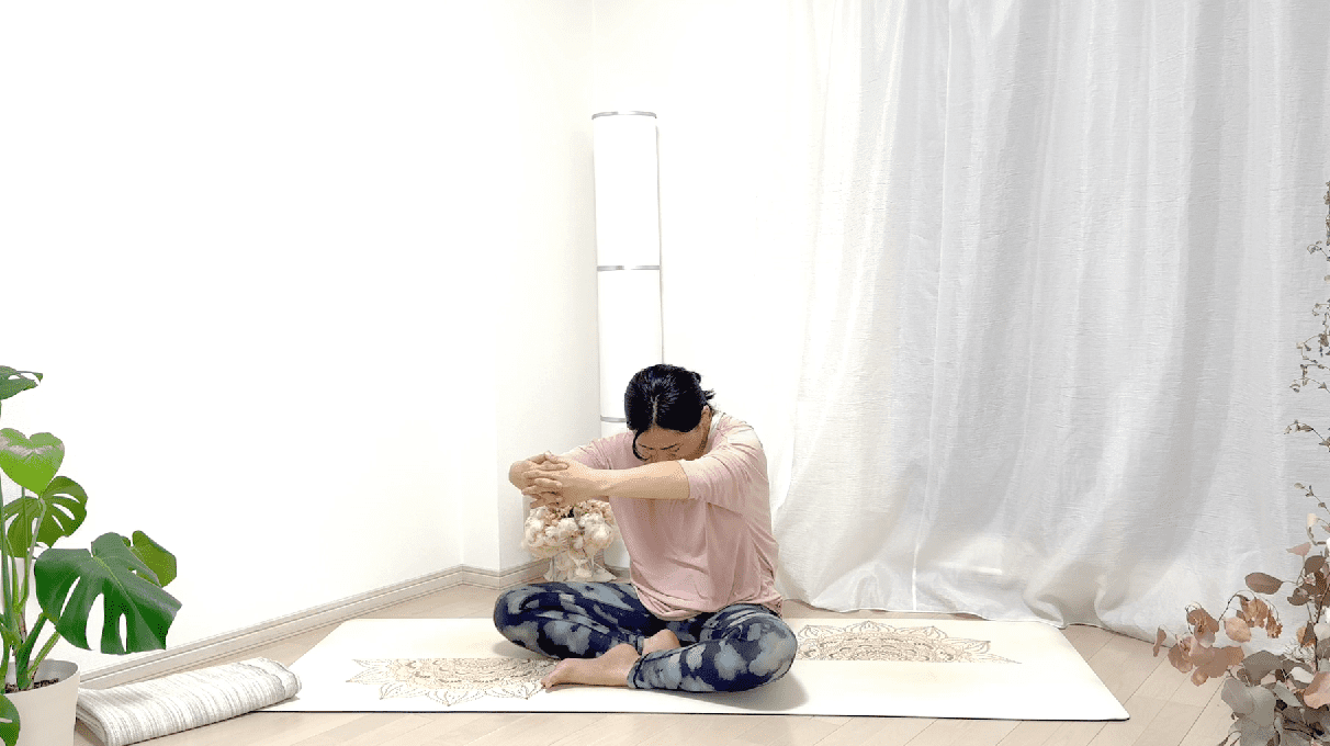 僧帽筋ストレッチ