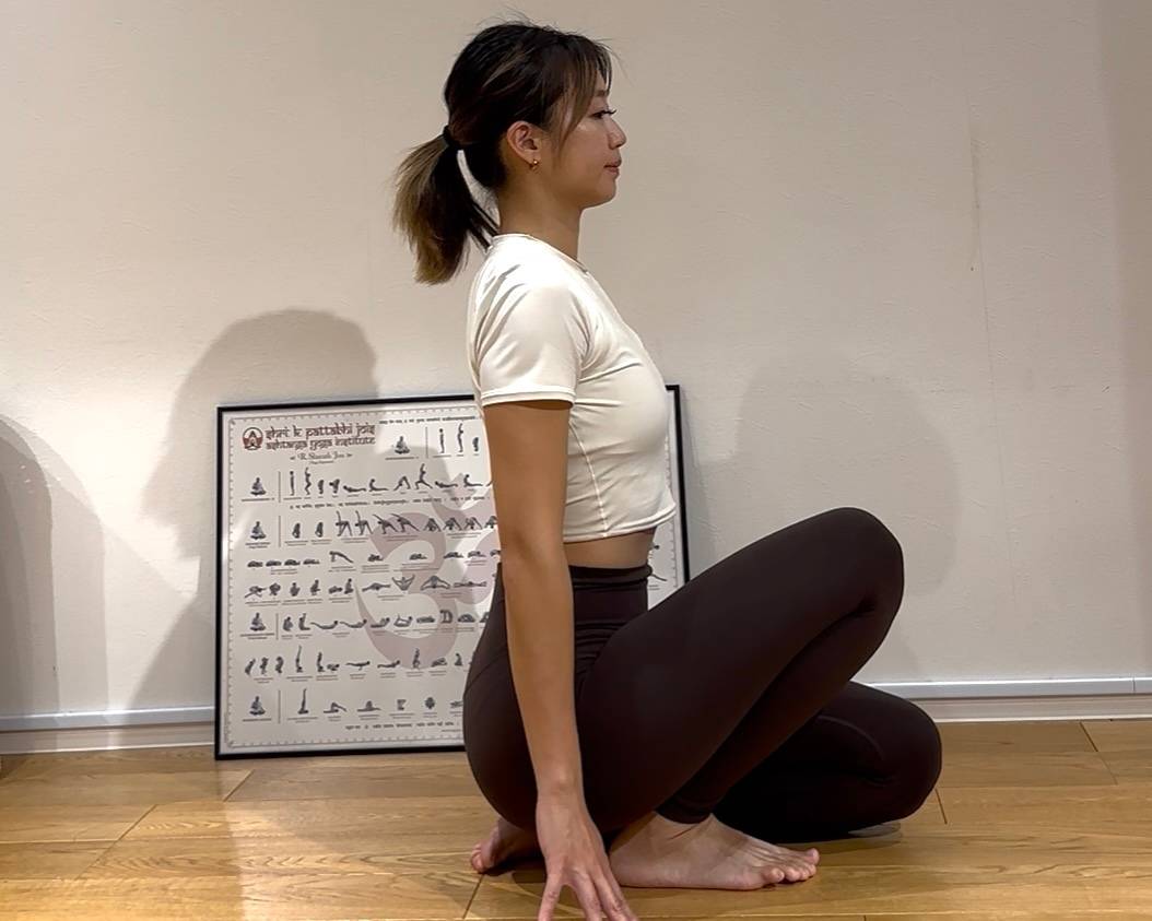 足首ストレッチ