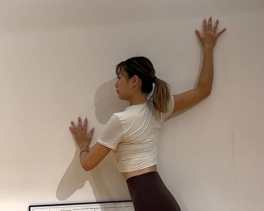 大胸筋ストレッチ