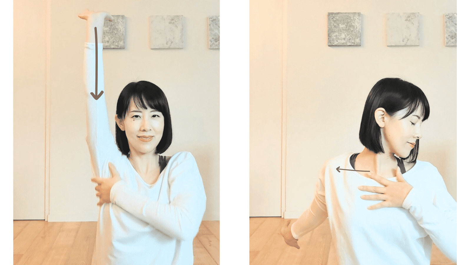 顔のくすみをとるリンパストレッチ