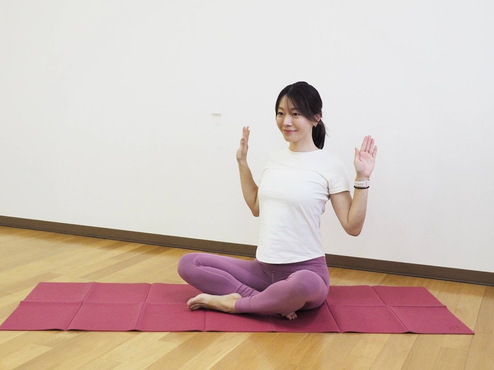 肩甲骨ストレッチ③