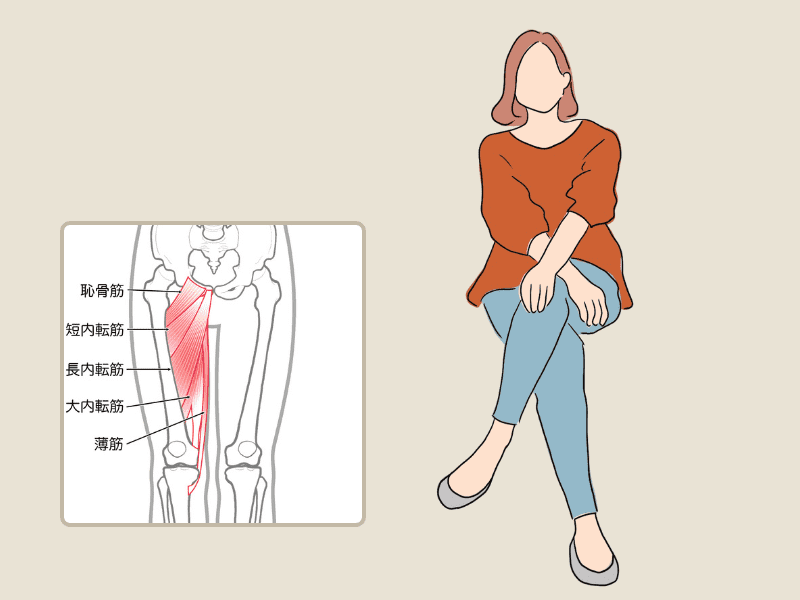 内もも