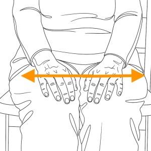 【座るとパカッ】は脚が太くなる前兆かも…日頃使われにくい股関節内転筋群をゆるく活性化するストレッチ