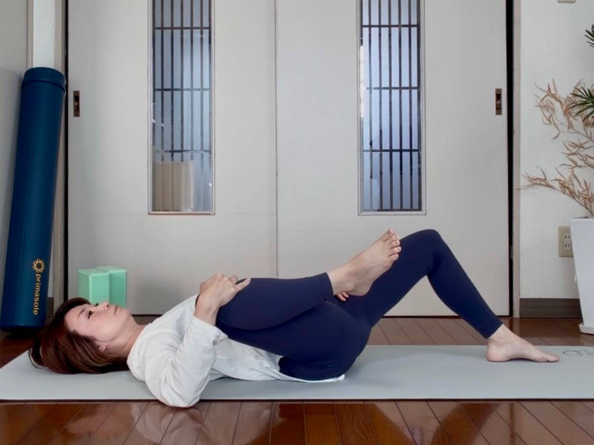 腰痛予防ストレッチ