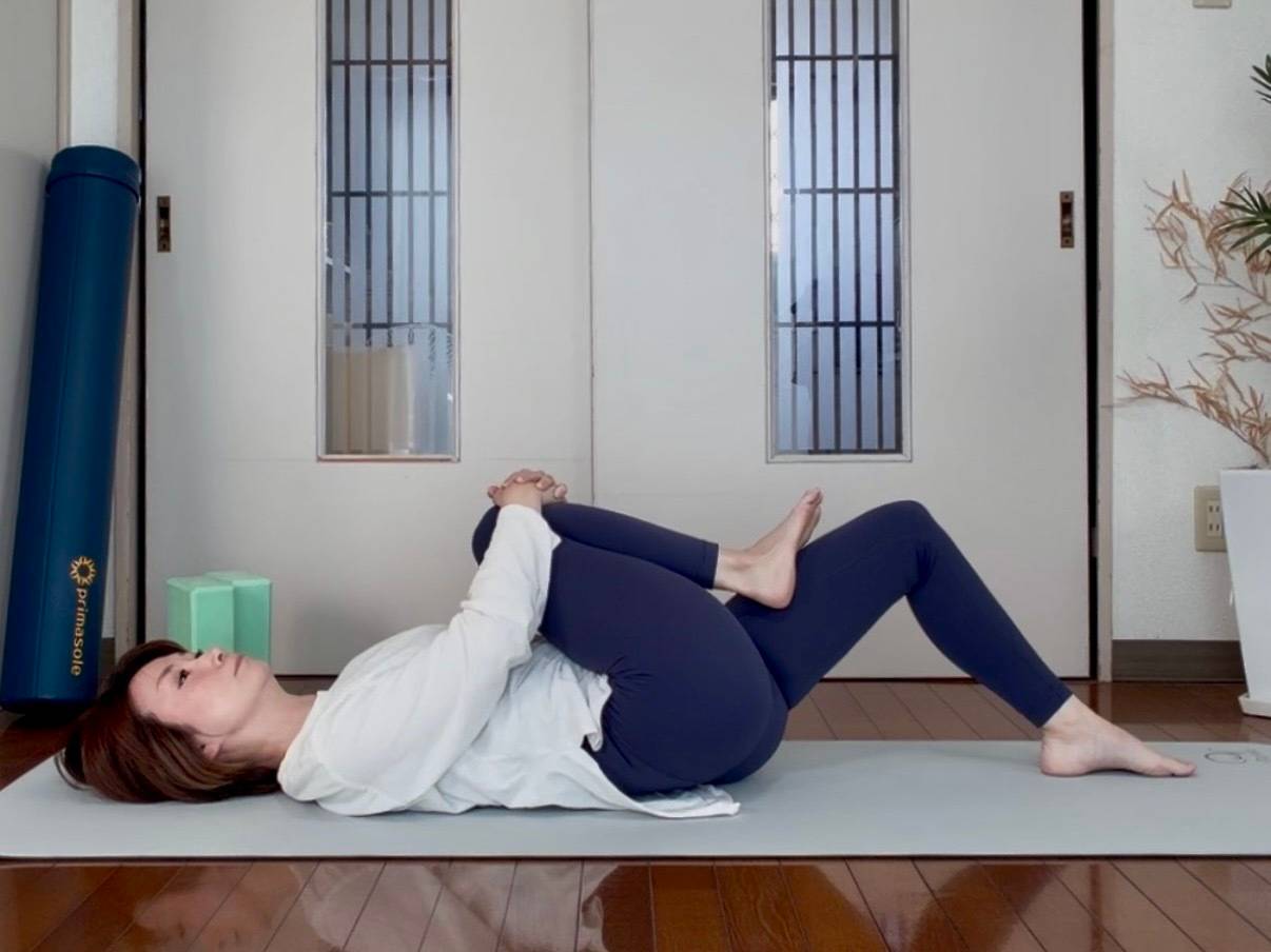 腰痛予防ストレッチ