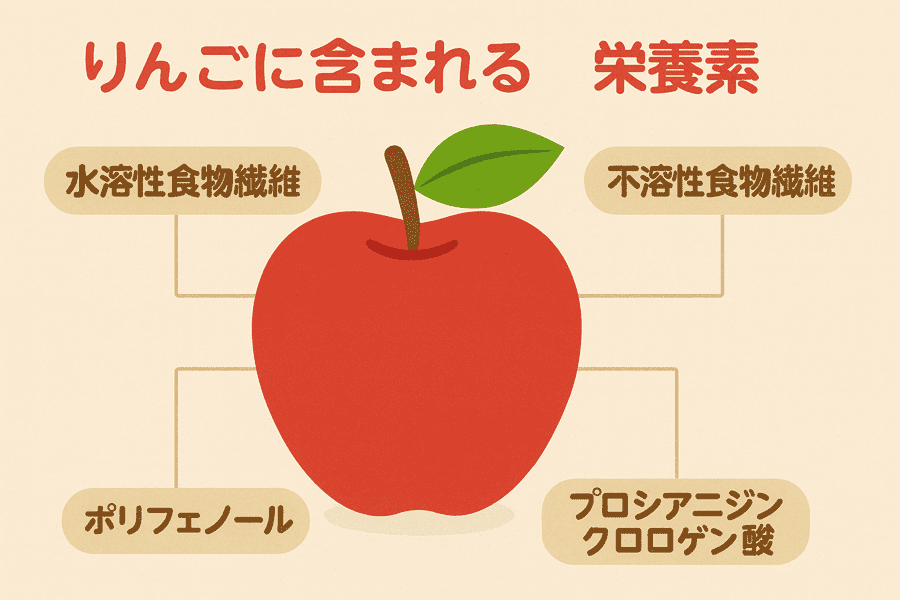 りんご　栄養素