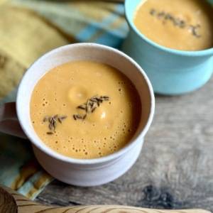 飲む保湿ケアに「クミン香るバターナッツかぼちゃのポタージュ」|管理栄養士のあったかスープレシピ