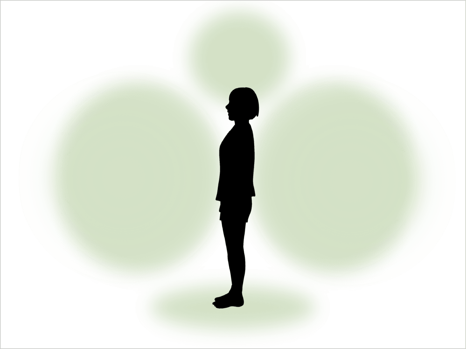 頭の位置や周りの空間を思い出す