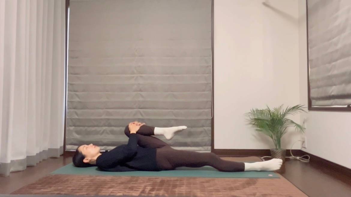 鼠径リンパストレッチ