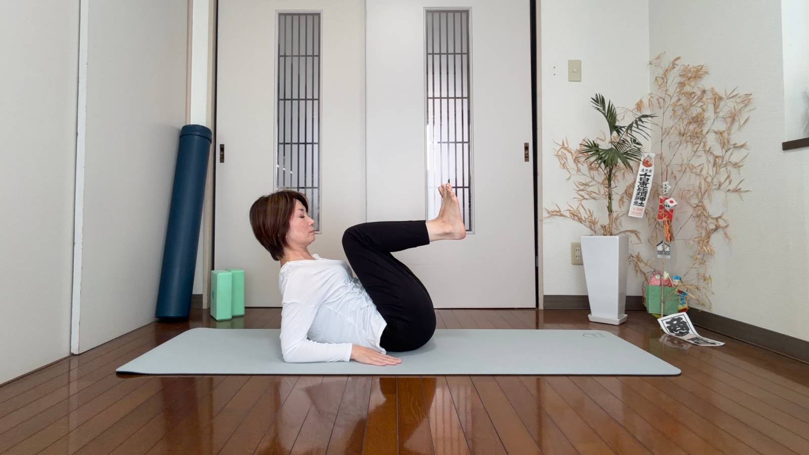 腹横筋エクササイズ