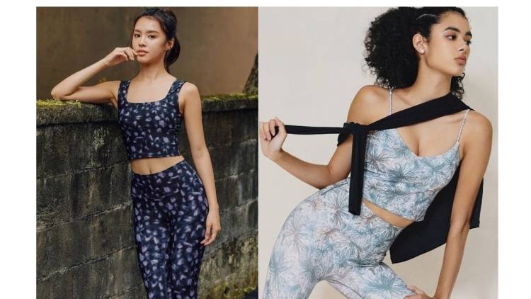 easyoga(イージーヨガ)秋冬の新作は…華やぐオリジナルプリント2柄が登場!着るだけで気分上がる