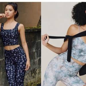 easyoga(イージーヨガ)秋冬の新作は…華やぐオリジナルプリント2柄が登場!着るだけで気分上がる