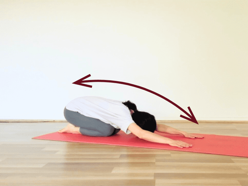 チャイルドポーズ