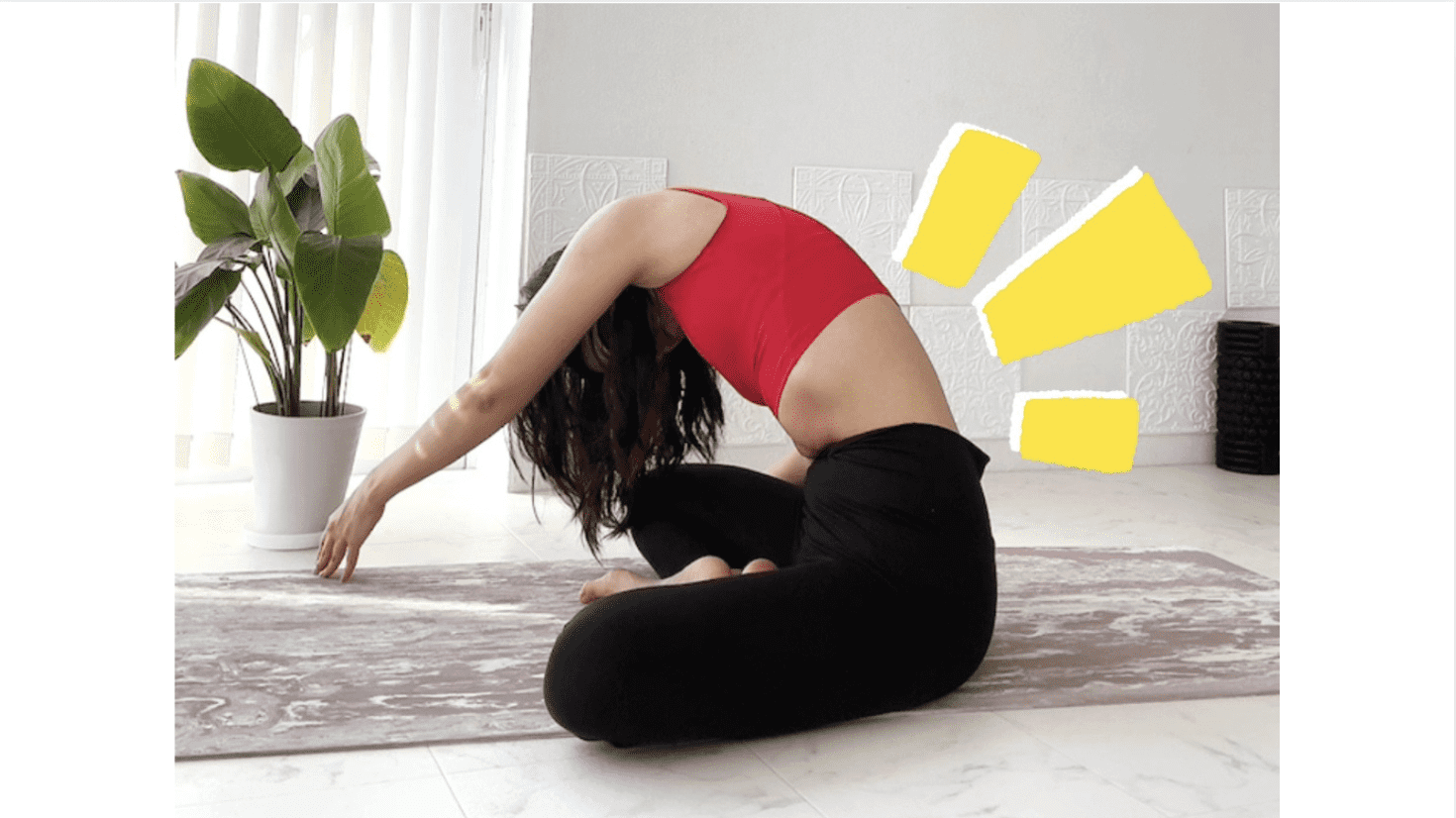 お腹痩せワーク