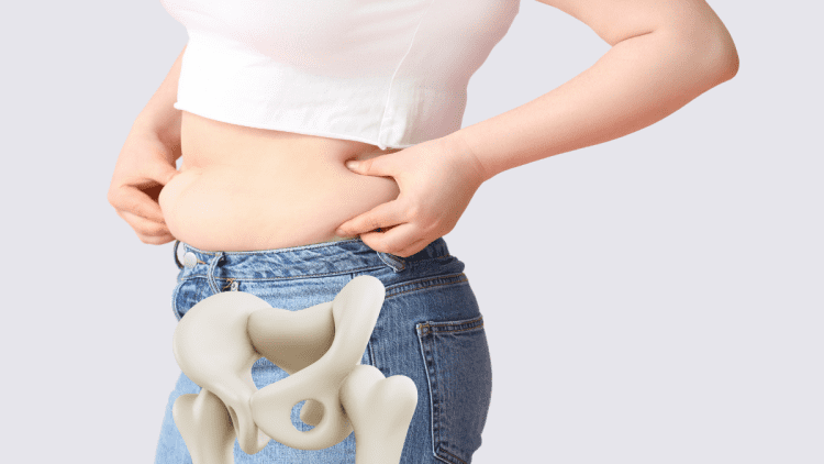 放置厳禁!ゆがんだ骨盤が“ぽっこりお腹”を育てる根本的原因と、自然な位置に取り戻す「1分エクサ」