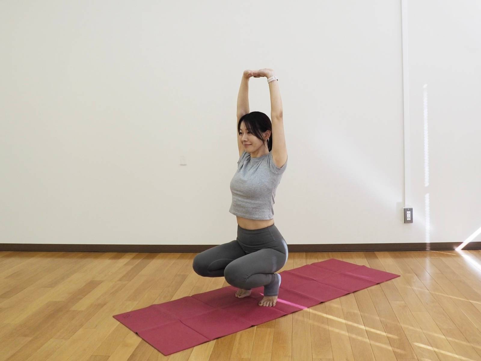 背伸びエクササイズ③